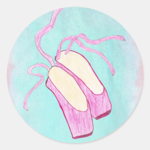 Mooie balletschoenen Sticker
