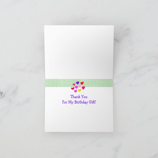 Mooie Ballonnen Taart Jongen Meisje Bedankt  (Binnen)