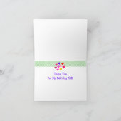 Mooie Ballonnen Taart Jongen Meisje Bedankt voor d (Binnen)