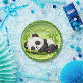 Mooie Bamboe Droompanda Feest Papieren Bord (Feest)