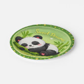 Mooie Bamboe Droompanda Feest Papieren Bord (Gekanteld)