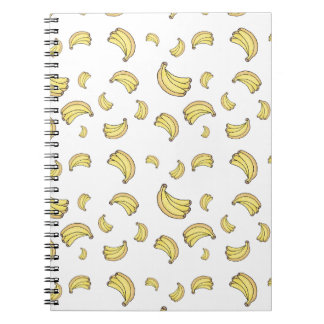 Mooie Bananenprint | Handgetekende Banaan Esthetie Notitieboek