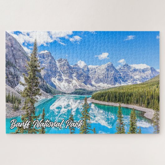 Mooie Banff National Park, Alberta, Canada Legpuzzel (Horizontaal)