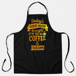 Mooie Barista Koffie Schort - Persoonlijke Cafe