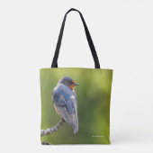 Mooie Barn Swallow op een Branch Tote Bag (Achterkant)