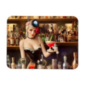 Mooie Bartender Magneet (Horizontaal)