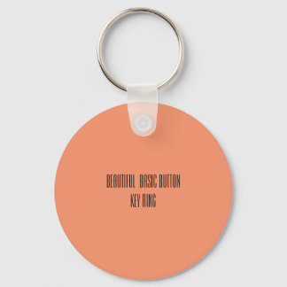 Mooie basisknoppenring sleutelhanger