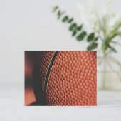 Mooie Basketbal Briefkaart (Staand voorkant)