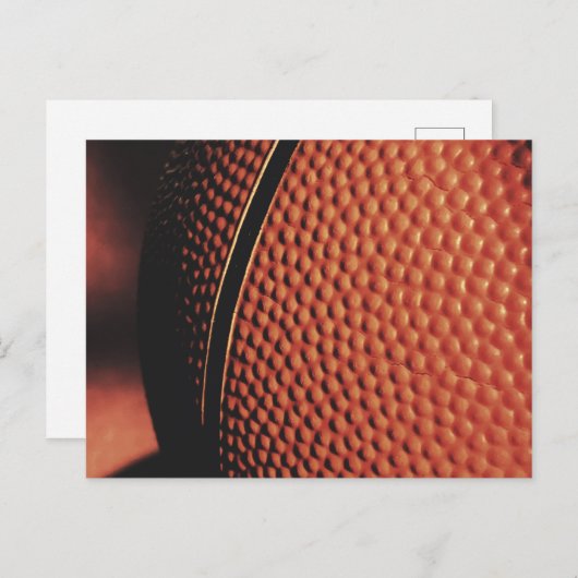 Mooie Basketbal Briefkaart (Voorkant / Achterkant)