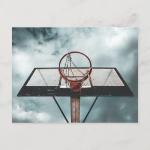 Mooie basketbal cadeau briefkaart
