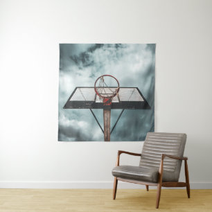 Mooie basketbal cadeau wandkleed
