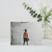 Mooie basketbal fotografie briefkaart (Staand voorkant)