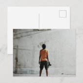 Mooie basketbal fotografie briefkaart (Voorkant / Achterkant)