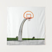 Mooie basketbal kunst wandkleed (Voorkant)