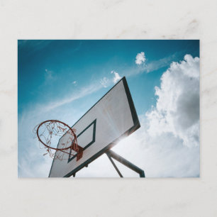Mooie basketbal ontwerp briefkaart
