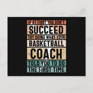 Mooie Basketbal Ontwerp Briefkaart