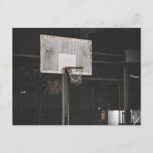 Mooie basketbal ontwerp briefkaart