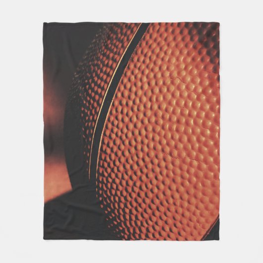 Mooie Basketball Fleece Deken (Voorkant)