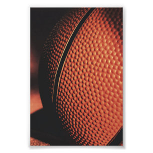 Mooie Basketball Foto Afdruk