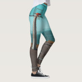 Mooie basketbalring leggings (Rechts)