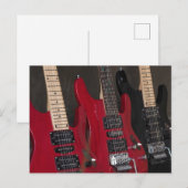 Mooie bass Guitar Briefkaart (Voorkant / Achterkant)