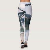 Mooie bass Guitar Leggings (Achterkant)