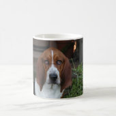 Mooie Basset Hound-Mok Koffiemok (Center)