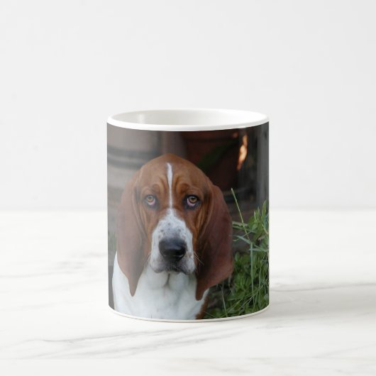 Mooie Basset Hound-Mok Koffiemok (Center)