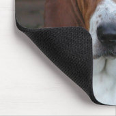 Mooie Basset Hound-Muismat Muismat (Hoek)