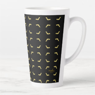 Mooie Bat Latte Mok van Dichteres Adiela Akoo