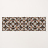 Mooie batik yogamat (Achterkant (horizontaal))