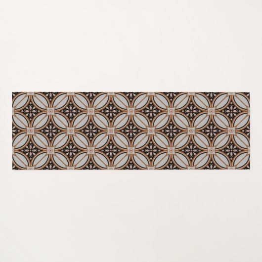 Mooie batik yogamat (Achterkant (horizontaal))