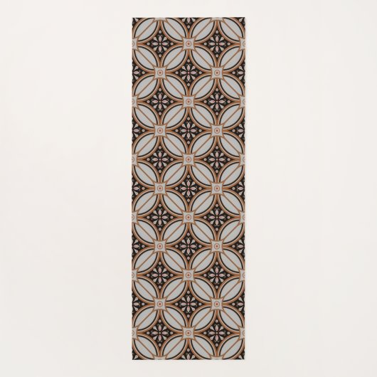 Mooie batik yogamat (Achterkant)