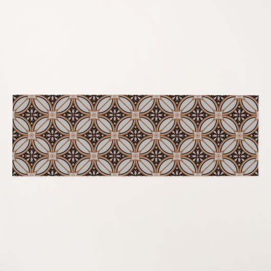 Mooie batik yogamat (Voorkant (horizontaal))