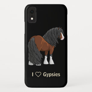 Mooie Bay Gypsy Vanner Draft Horse Case-Mate iPhone Case