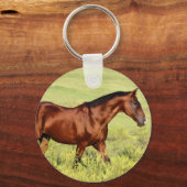 Mooie Bay Horse Sleutelhanger (Voorkant)