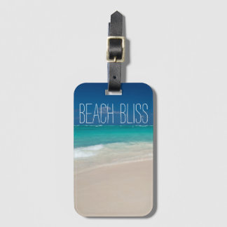 Mooie Beach Bliss Bagagelabel