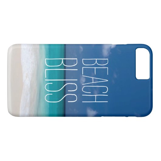 Mooie Beach Bliss Case-Mate iPhone Case (Achterkant (Horizontaal))