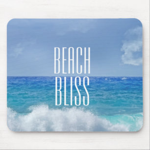 Mooie Beach Bliss Classic Surf Sky Sun Muismat