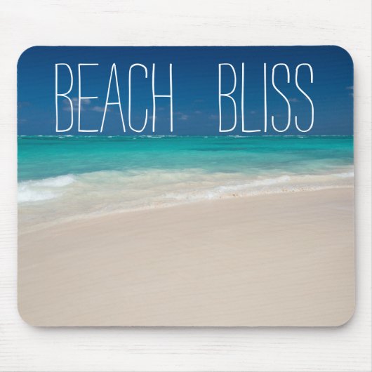 Mooie Beach Bliss Muismat (Voorkant)
