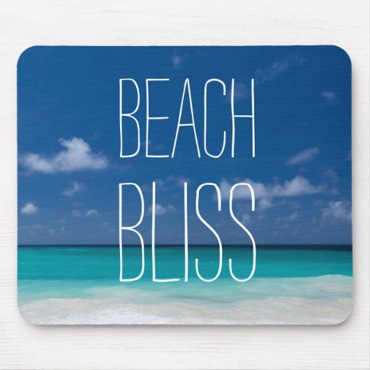 Mooie Beach Bliss Muismat (Voorkant)