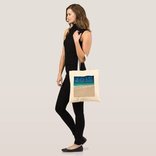 Mooie Beach Bliss Tote Bag (Voorkant (model))