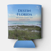 Mooie Beach Event Custom Sunset Fotografie Blikjeskoeler (Achterkant)