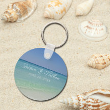 Mooie Beach Horizon Custom Wedding Favoriet