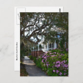 Mooie Beaufort, Zuid-Carolina Briefkaart (Voorkant / Achterkant)