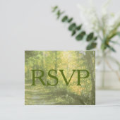 Mooie beboste route RSVP Informatiekaartje (Staand voorkant)