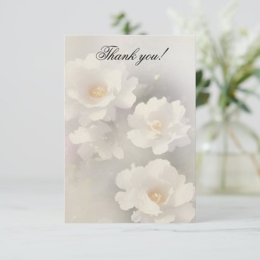 Mooie bedankt voor je kaart (Staand voorkant)