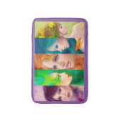 Mooie bedonderlaag voor vrouwen badmat (Voorkant Verticaal)