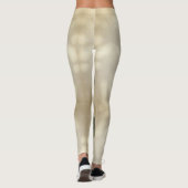 Mooie Bedreigde Wolken Luipaard Kunstwerk Leggings (Achterkant)