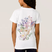 Mooie Bee Girl's T-shirt (Achterkant)